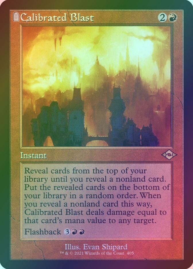 Calibrated Blast (MH2) (405) / Foil