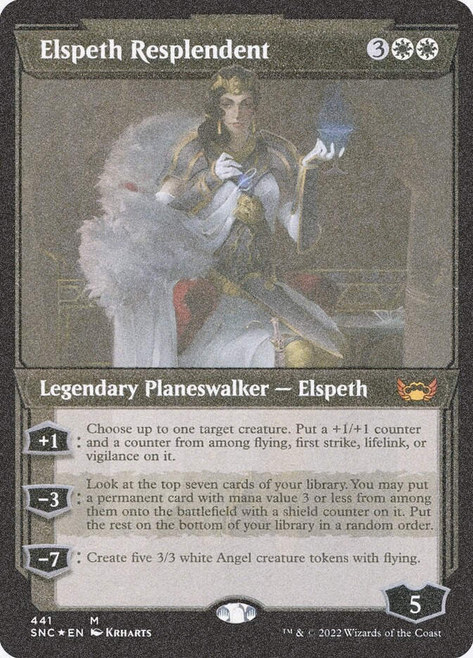 Elspeth Resplendent (SNC) (441) / Showcase / Foil Etched