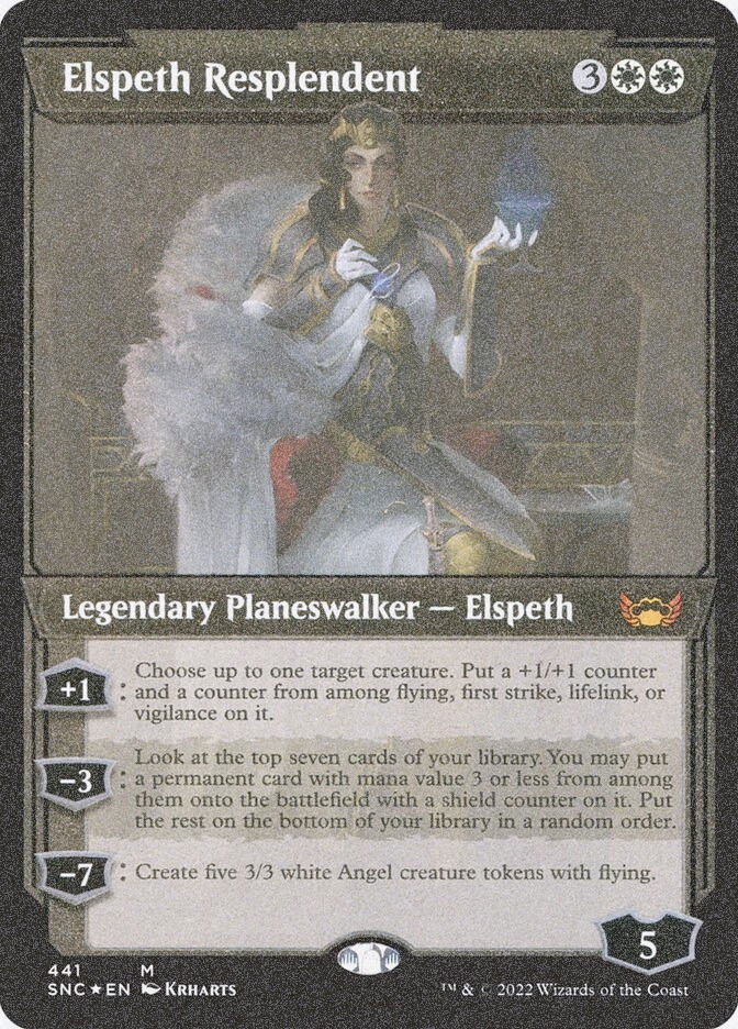 Elspeth Resplendent (SNC) (441) / Showcase / Foil Etched