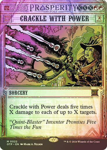 Crackle with Power (otp) (22) / Foil