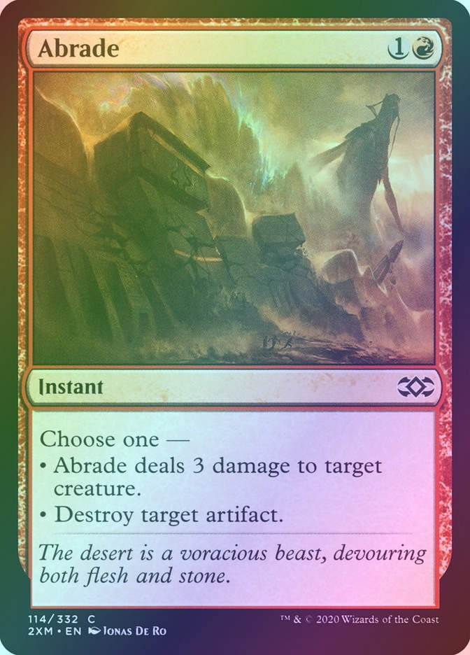 Abrade (2XM) (114) / Foil