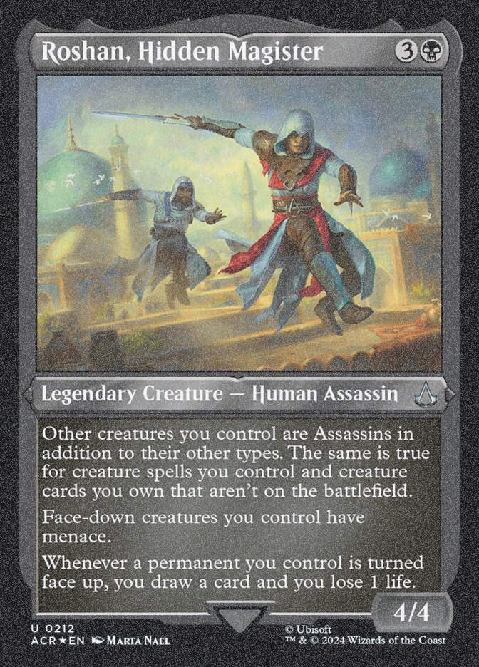 Roshan, Hidden Magister (ACR) (212) / Foil Etched
