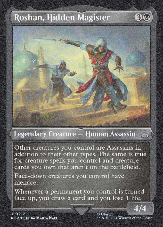 Roshan, Hidden Magister (ACR) (212) / Foil Etched