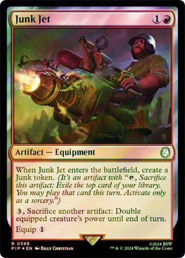Junk Jet (pip) (588) / Surge Foil