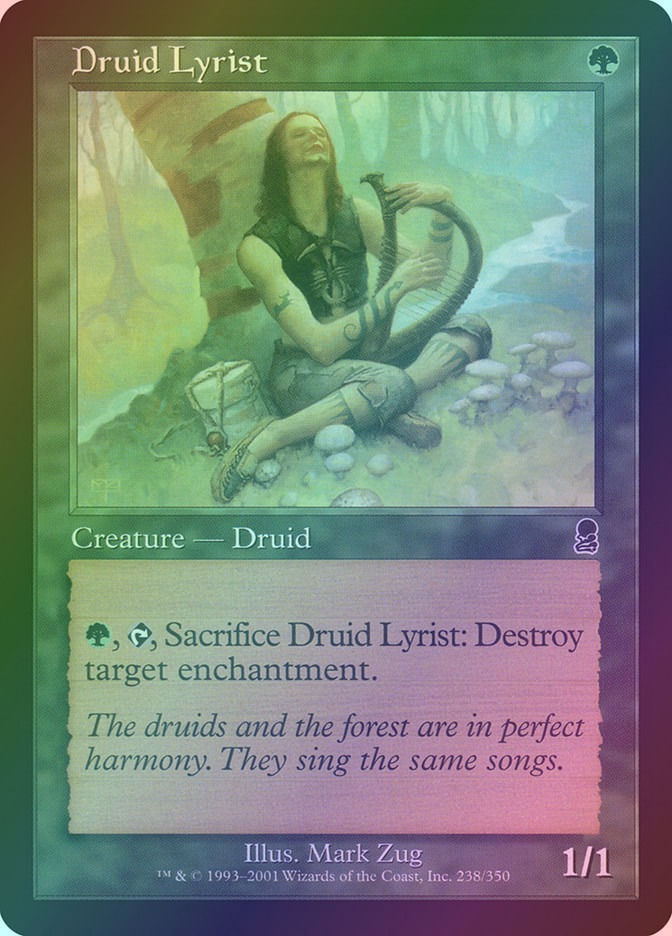 Druid Lyrist (ODY) (238) / Foil