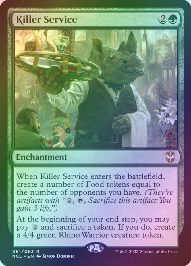 Killer Service (PNCC) (61p) / Foil