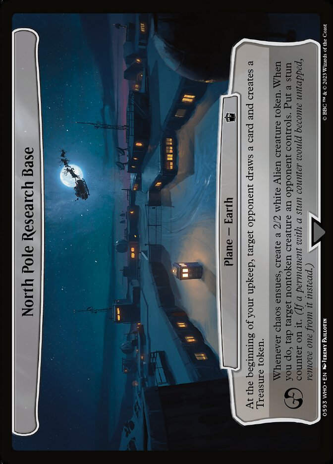 North Pole Research Base (WHO) (593) / Planar Cards