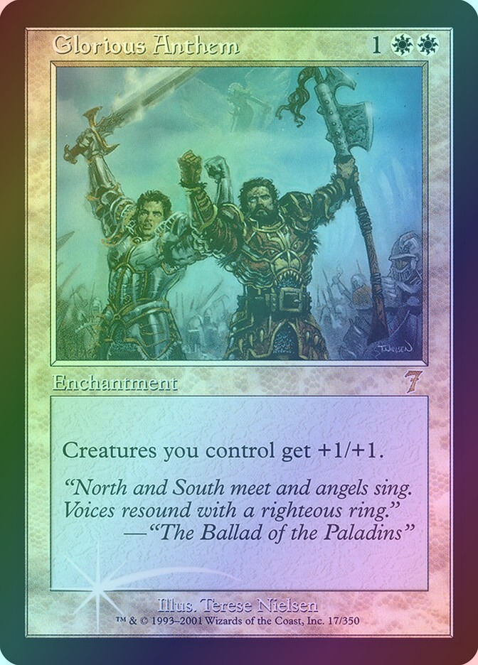 Glorious Anthem (7ED) (17★) / Foil