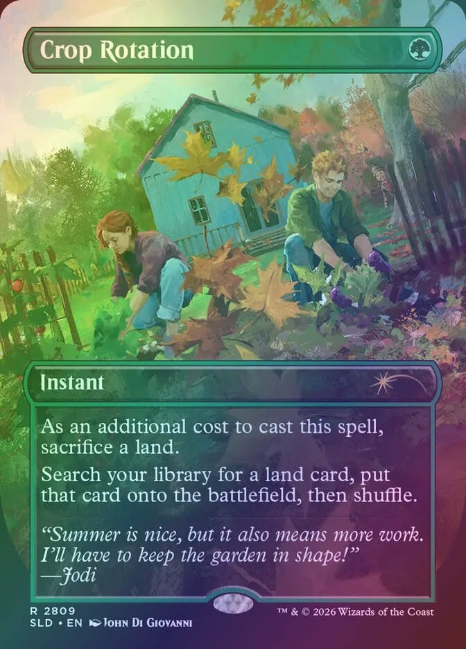 Crop Rotation (SLD) (2809) / Borderless / Foil