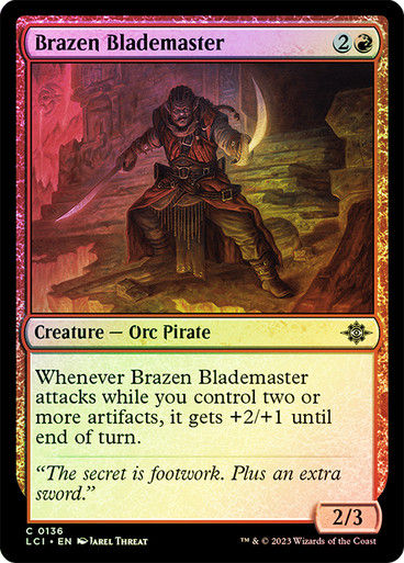 Brazen Blademaster (lci) / Foil