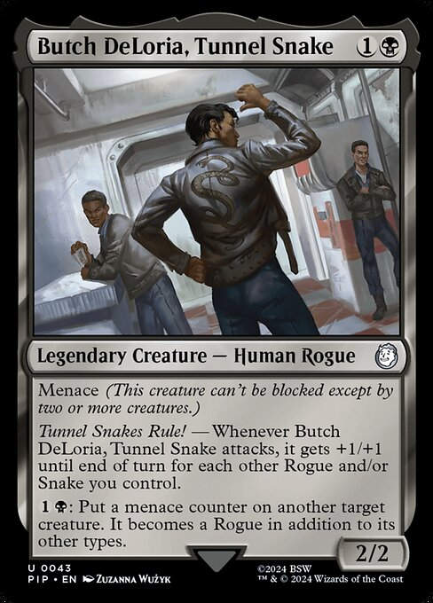 Butch DeLoria, Tunnel Snake (pip) (43)