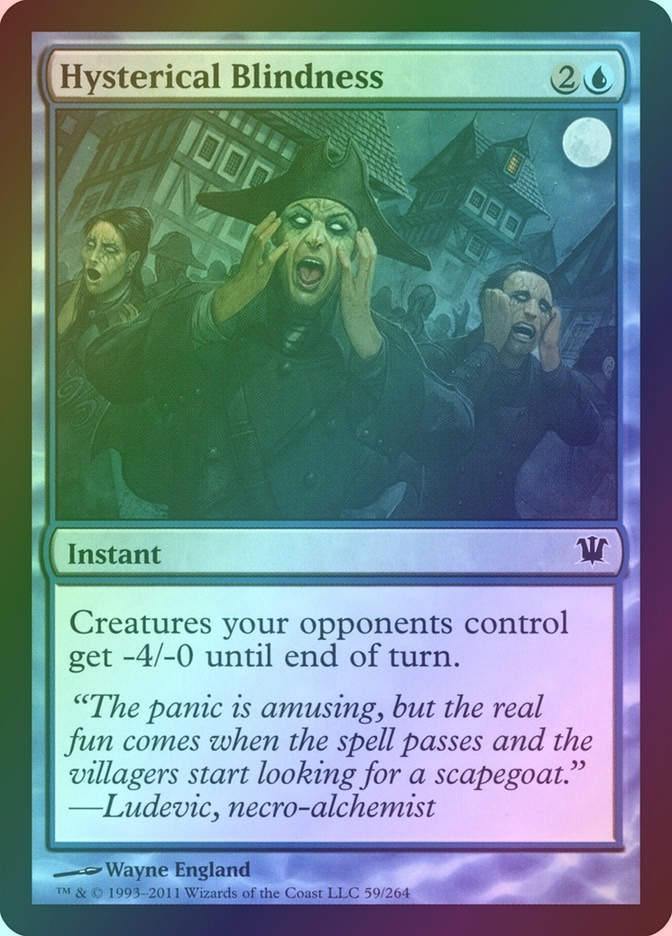 Hysterical Blindness (ISD) (59) / Foil
