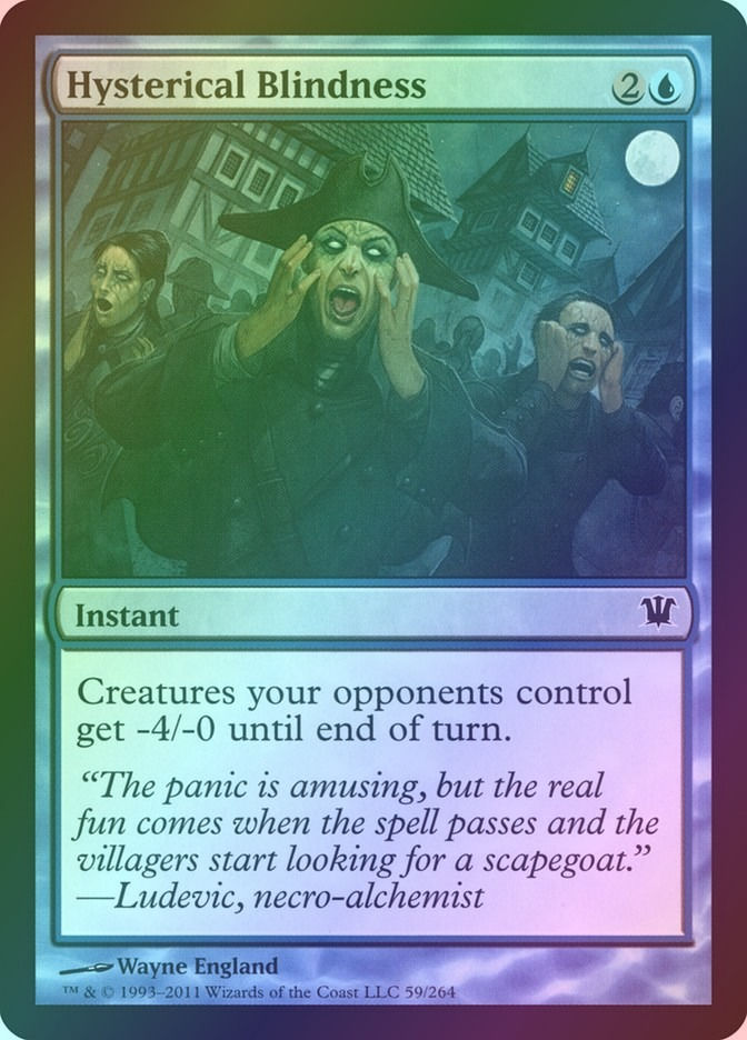 Hysterical Blindness (ISD) (59) / Foil