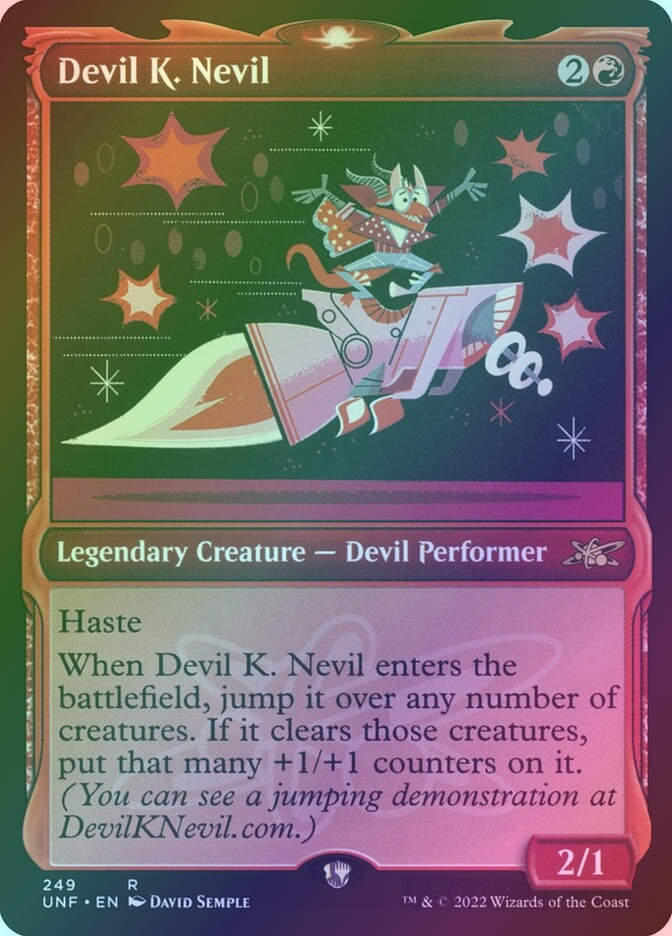 Devil K. Nevil (UNF) (249) / Showcase / Foil