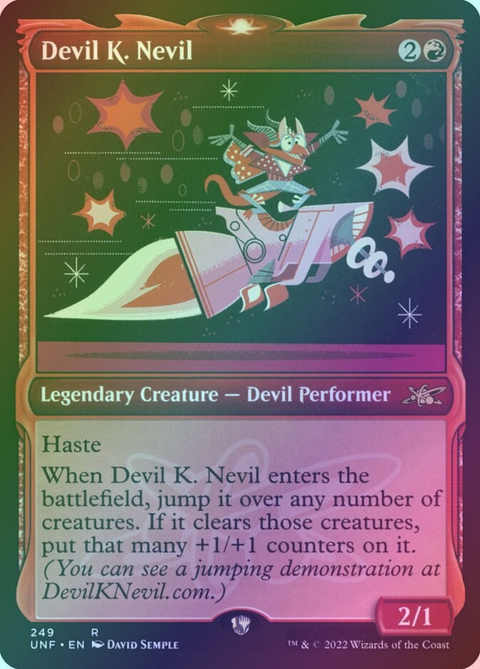 Devil K. Nevil (UNF) (249) / Showcase / Foil