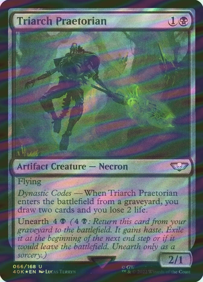 Triarch Praetorian (40K) (66★) / Surge Foil
