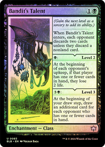Bandit's Talent (blb) (83) / Foil