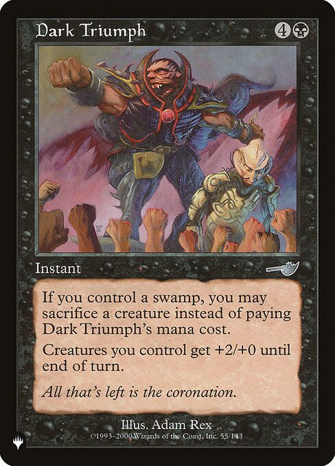 Dark Triumph (PLST) (NEM-55)