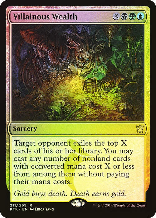 Villainous Wealth (KTK) / Foil