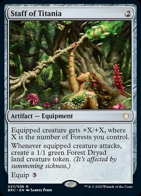 Staff of Titania (BRC) / Set Booster