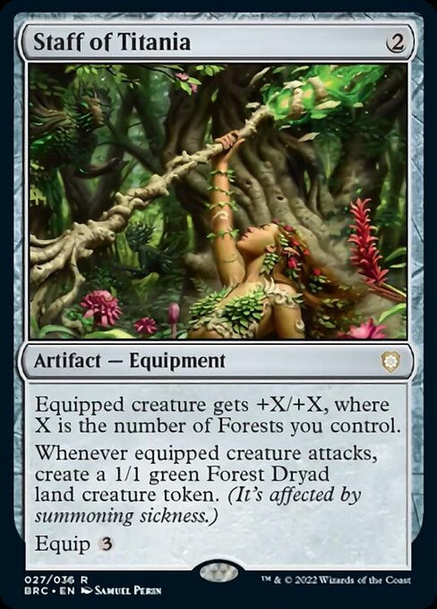 Staff of Titania (BRC) / Set Booster