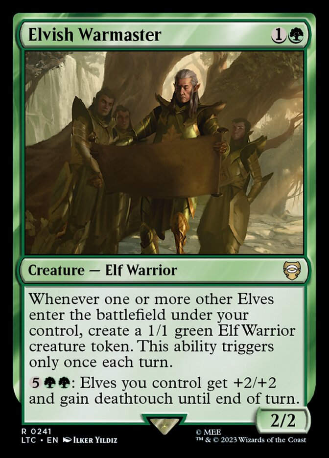 Elvish Warmaster (LTC) (241)