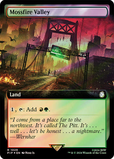 Mossfire Valley (pip) (1029) / Extended Surge Foil