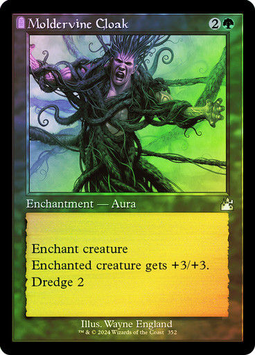 Moldervine Cloak (rvr) (352) / Retro / Foil