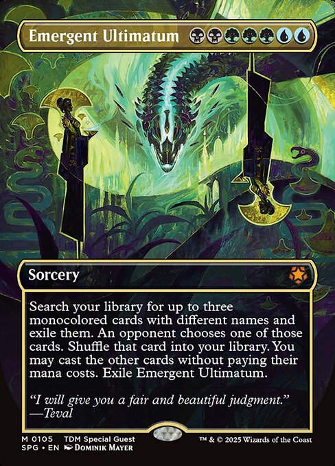 Emergent Ultimatum (SPG) (105) / Borderless