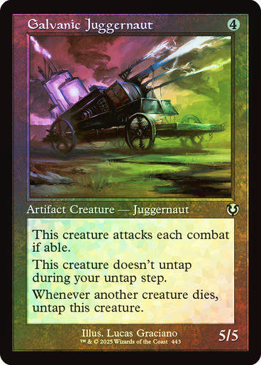 Galvanic Juggernaut (INR) (443) / Foil Retro