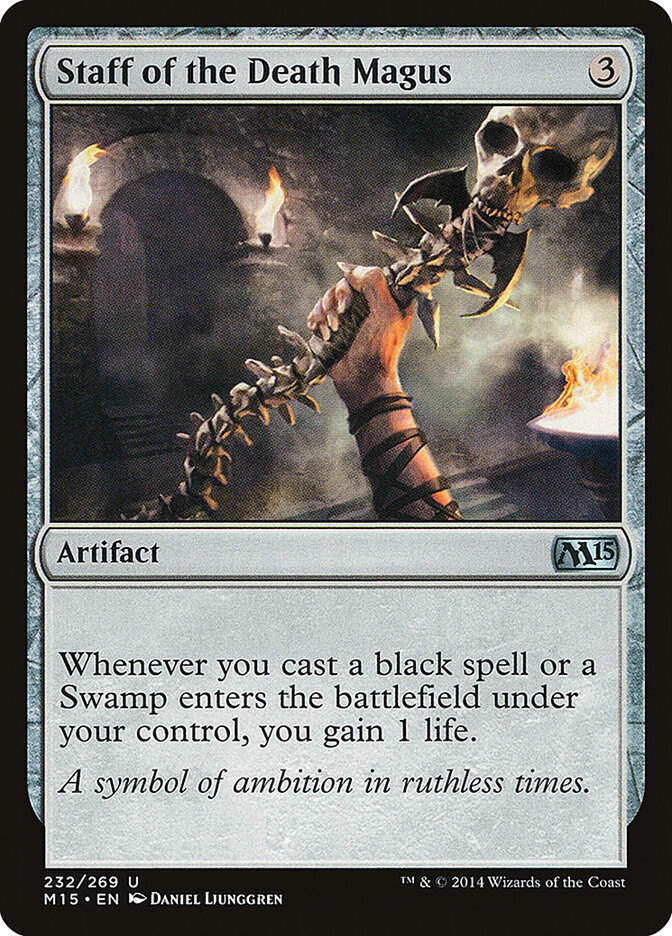 Staff of the Death Magus (M15) (232)