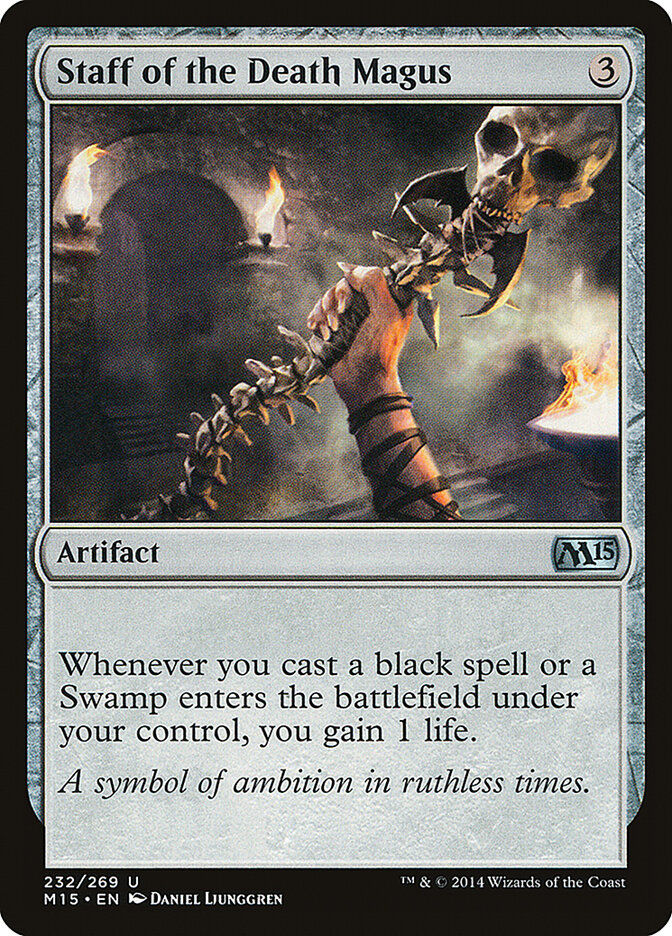 Staff of the Death Magus (M15) (232)