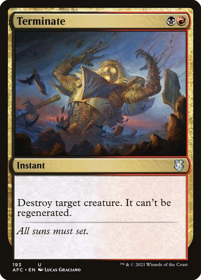 Terminate (AFC) (193)