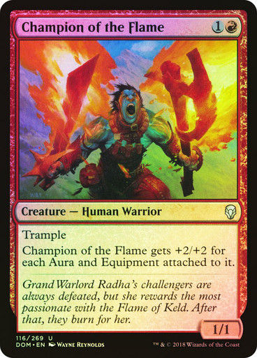 Champion of the Flame (DOM) (116) / Foil