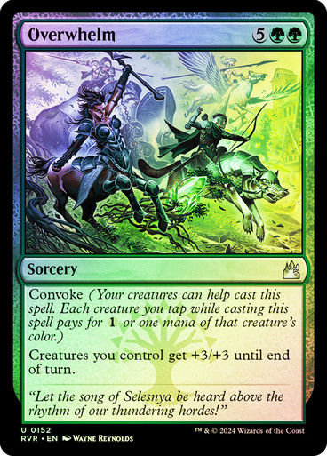 Overwhelm (rvr) (152) / Foil