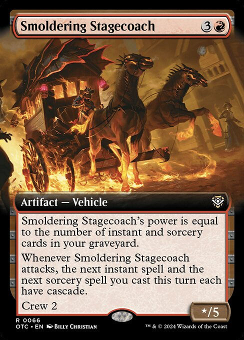 Smoldering Stagecoach (otc) (66) / Extended Art