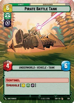 Pirate Battle Tank (Hyperspace) (SHD_#358) / Foil