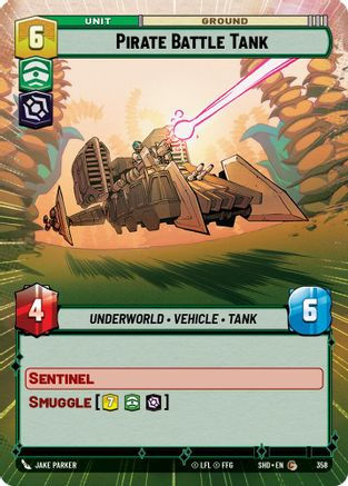 Pirate Battle Tank (Hyperspace) (SHD_#358) / Foil