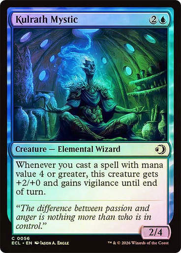 Kulrath Mystic (ECL) (56) / Foil