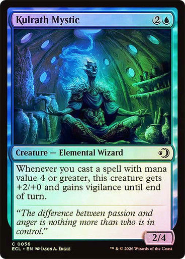 Kulrath Mystic (ECL) (56) / Foil
