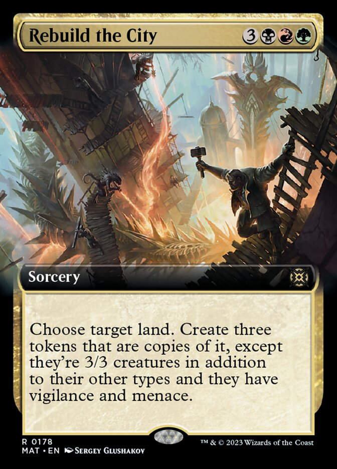 Rebuild the City (MAT) / Extended Art