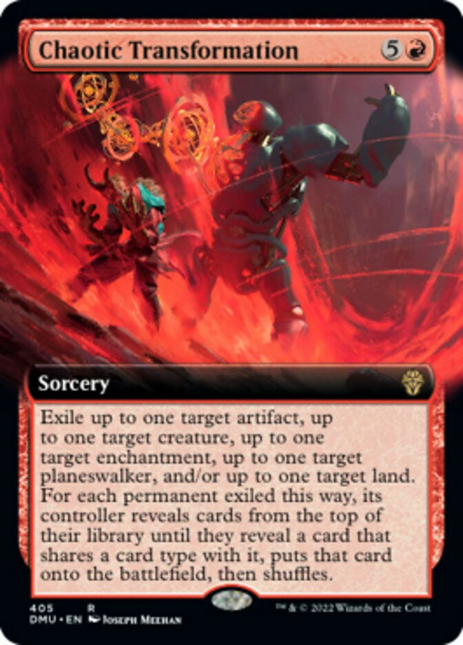 Chaotic Transformation (DMU) / Extended Art