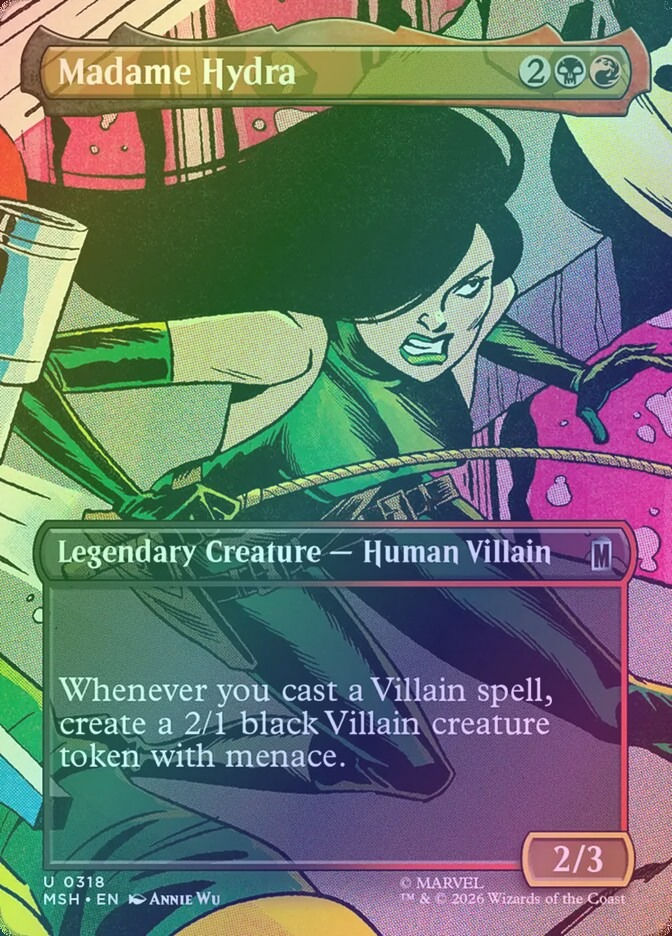 Madame Hydra (MSH) (318) / Borderless / Foil