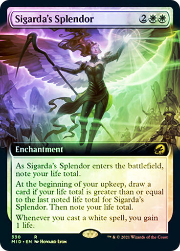Sigarda's Splendor (MID) / Extended Art Foil