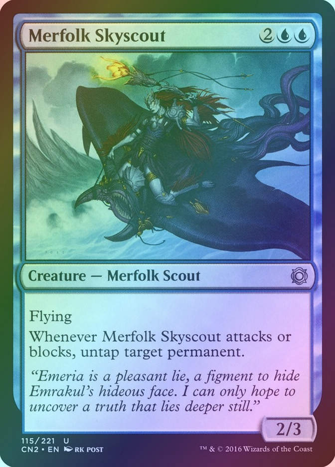 Merfolk Skyscout (CN2) (115) / Foil