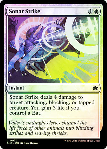 Sonar Strike (blb) (32) / Foil