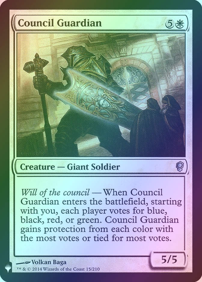 Council Guardian (PLST) (CNS-15) / Foil