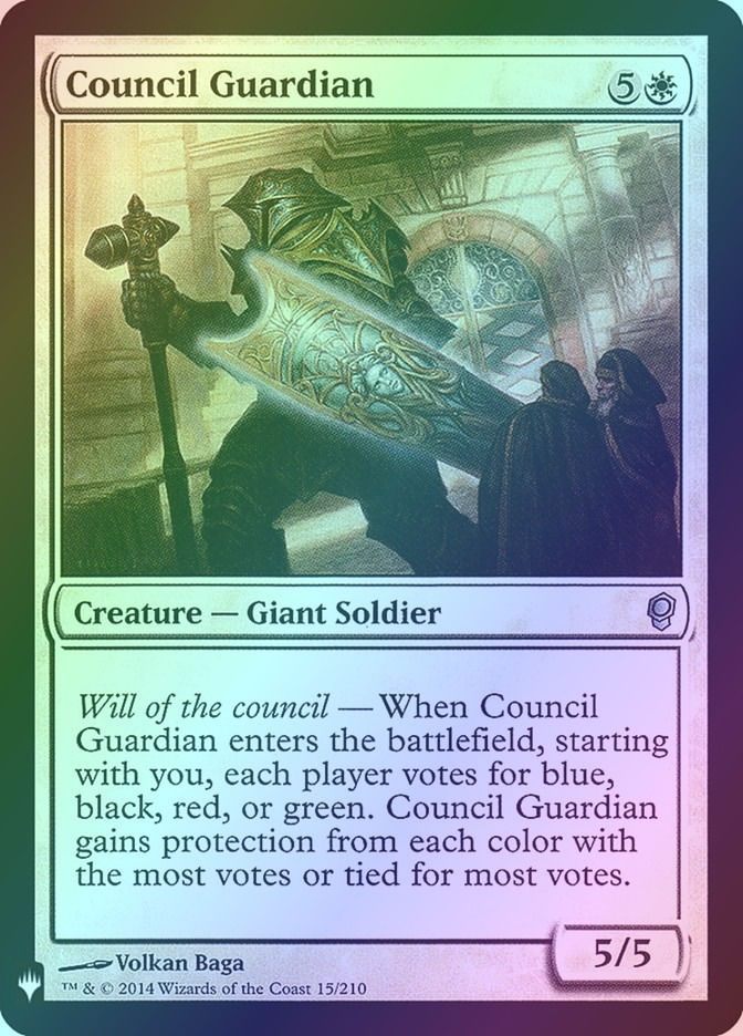 Council Guardian (PLST) (CNS-15) / Foil