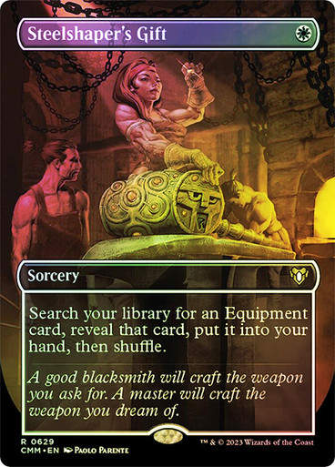 Steelshaper's Gift (cmm) / Borderless / Foil