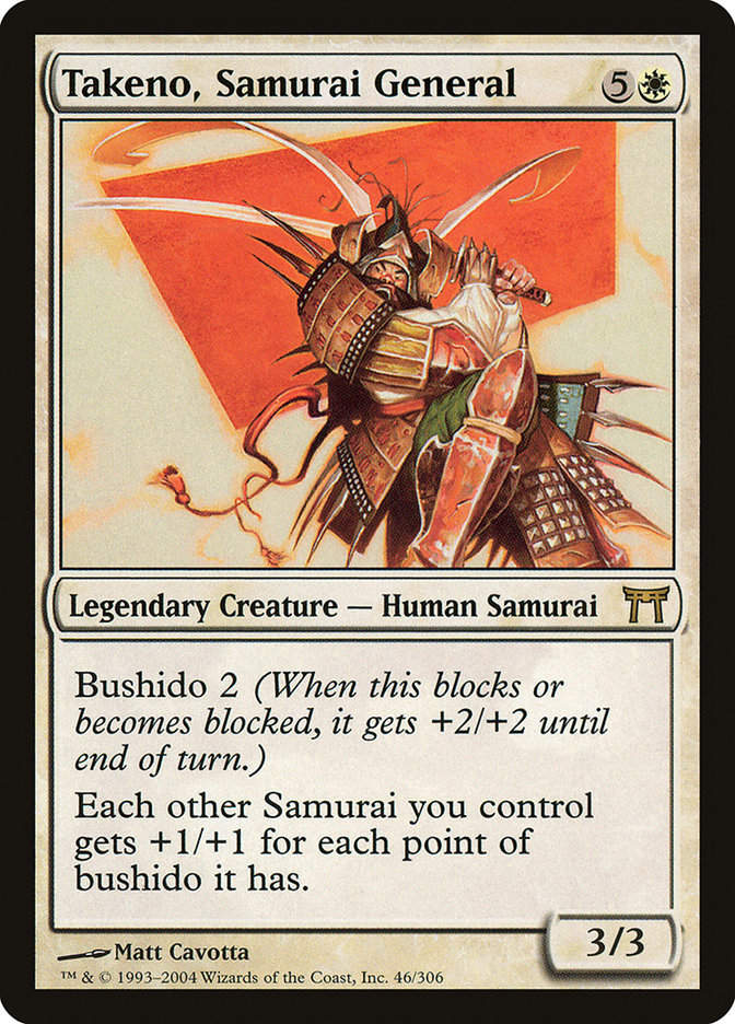 Takeno, Samurai General (CHK) (46)